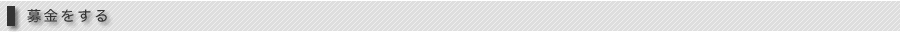 募金をする